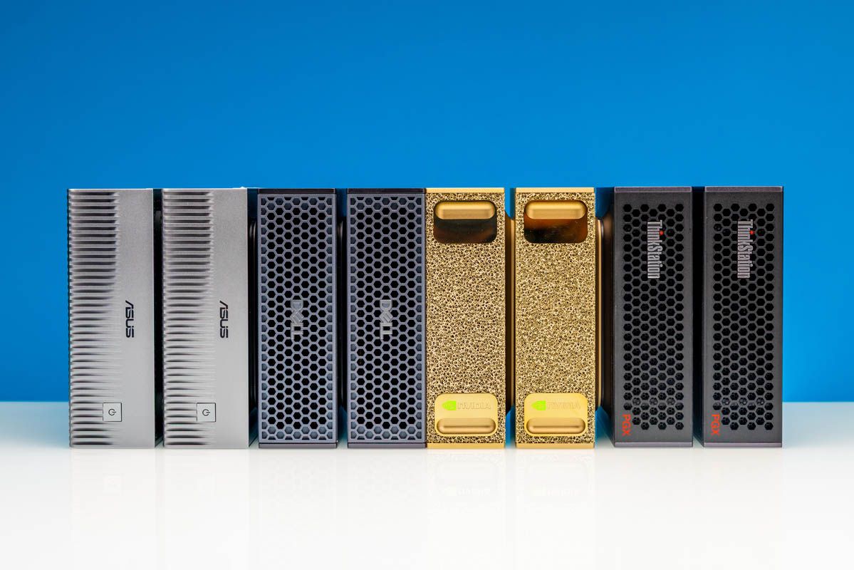 DGX Spark GB10 variations from Dell, Lenovo, Asus, Gigabyte
