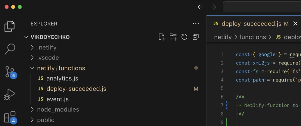 Netlify functions