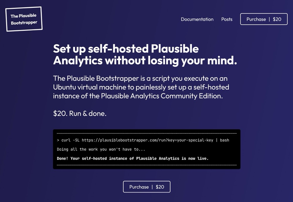 Plausible Bootstrapper