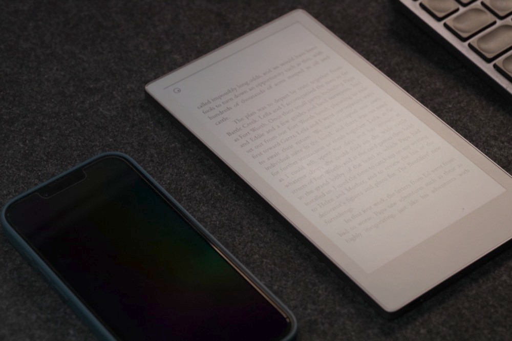 reading books on the remarkable paper pro move