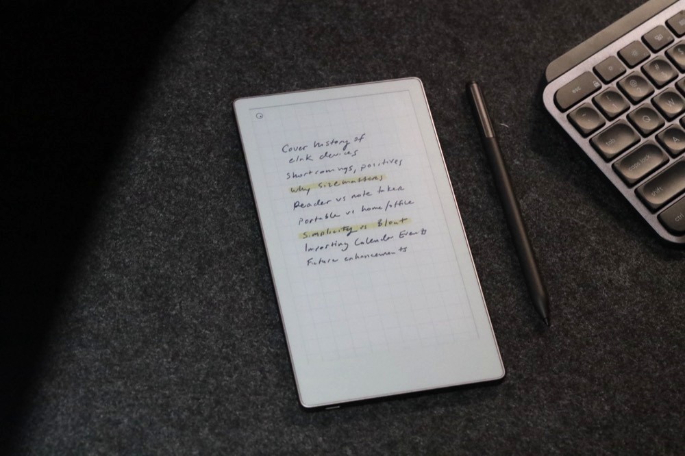 note taking remarkable paper pro move